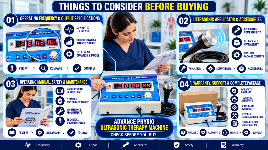 Advance Physio Ultrasonic Therapy Machine