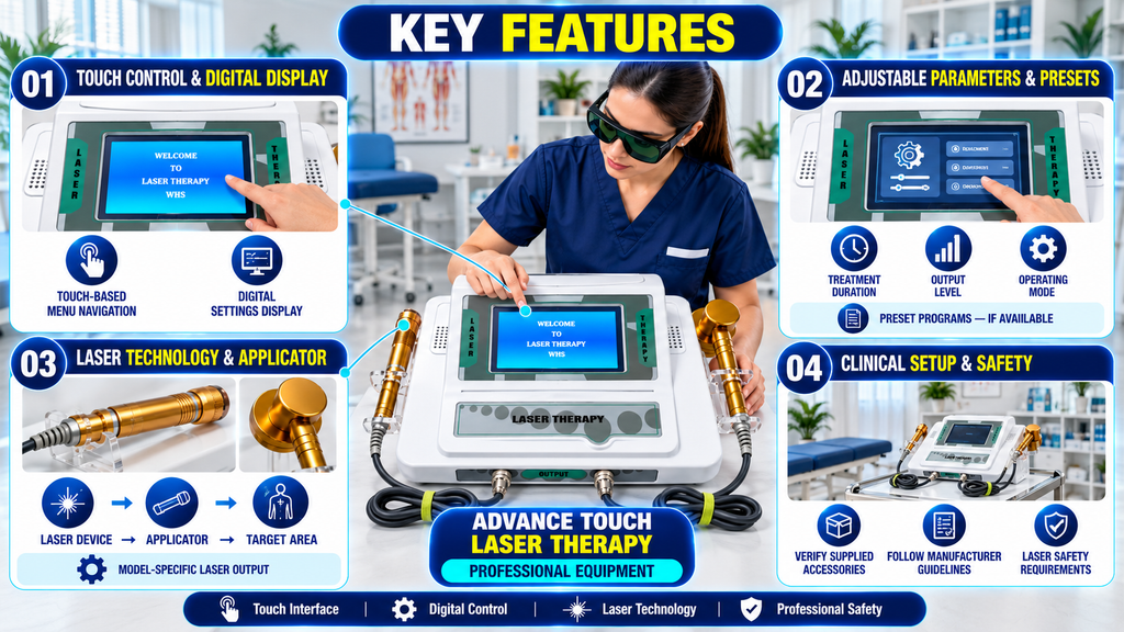 Advance Touch Laser Therapy Machine