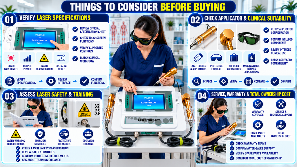 Advance Touch Laser Therapy Machine