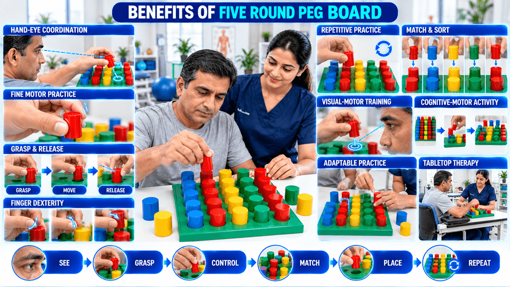 Five Round Peg Board Five Round Peg Board