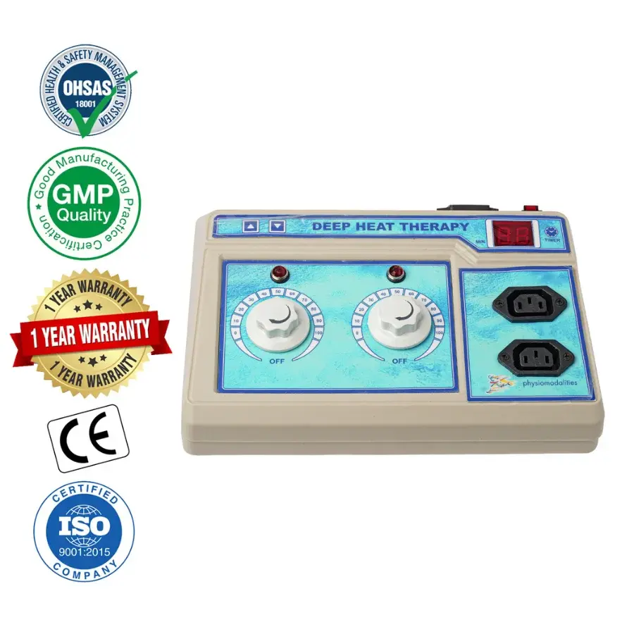 2-Channel Deep Heat Physiotherapy Machine 2-Channel Deep Heat Physiotherapy Machine