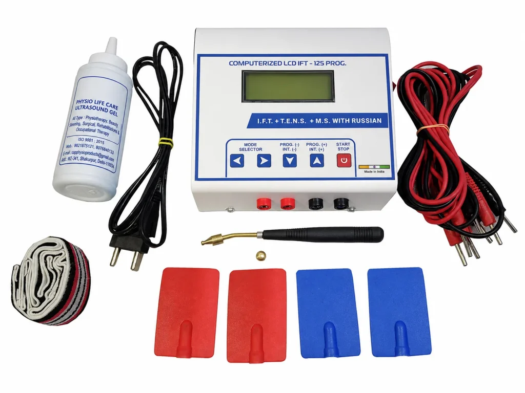 Digital IFT 125 Prog + TENS + MS + Russian Current Physiotherapy Machine