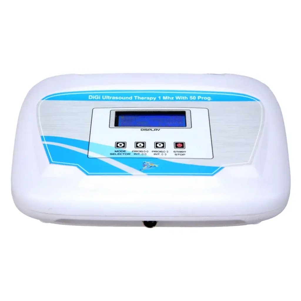 Digital Ultrasonic Physiotherapy Machine – 1 MHz, 50 Programs Digital Ultrasonic Physiotherapy Machine – 1 MHz, 50 Programs