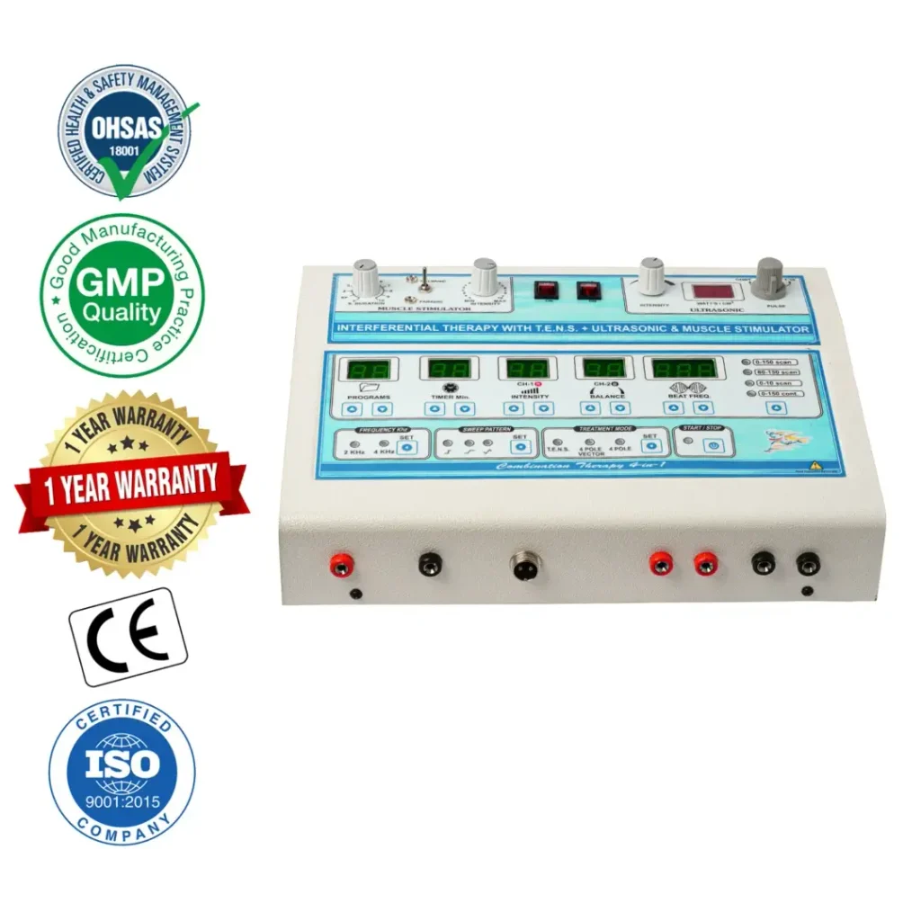 IFT 45 4-in-1 Physiotherapy Machine – IFT + US + MS + TENS