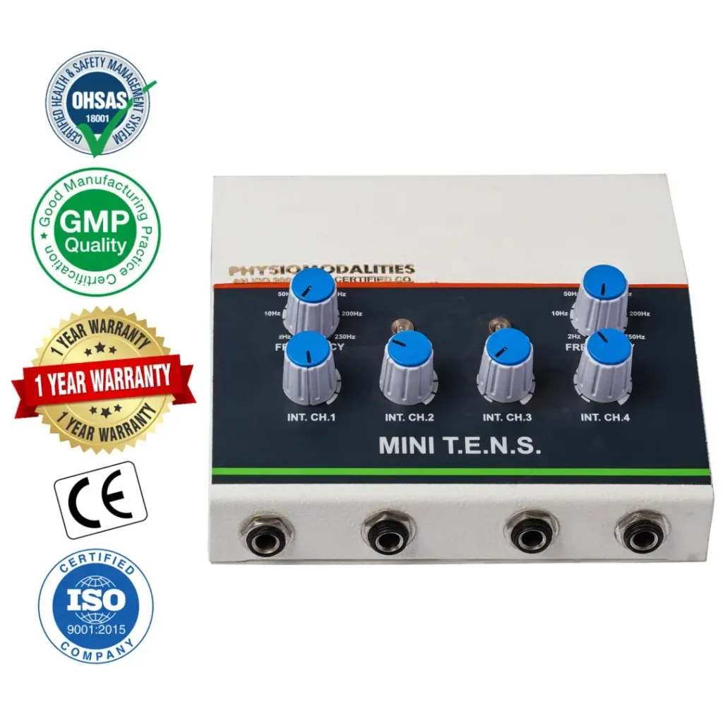 Mini 4-Channel TENS Physiotherapy Machine