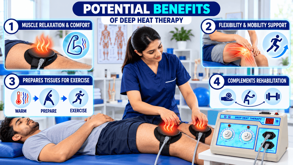 2-Channel Deep Heat Physiotherapy Machine 2-Channel Deep Heat Physiotherapy Machine