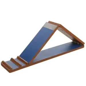 Quadriceps exercise board designed for controlled leg and knee strengthening exercises during physiotherapy and rehabilitation.
