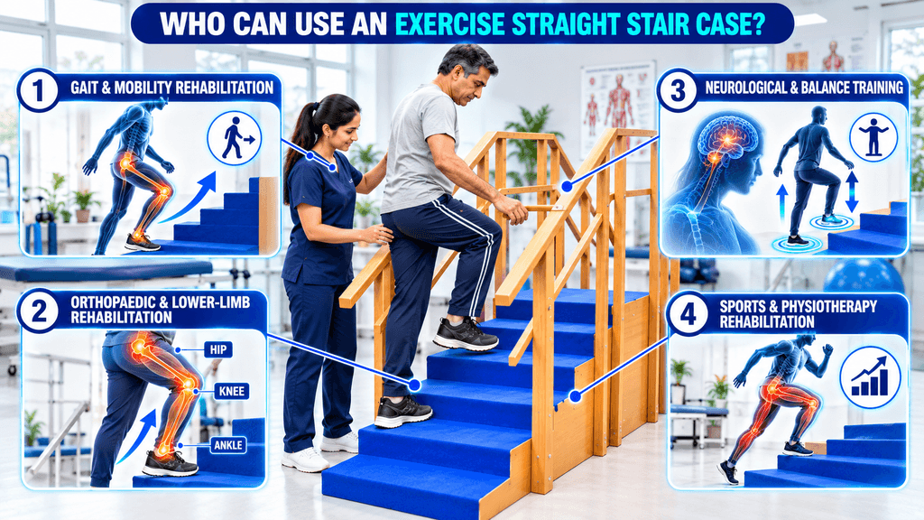 Exercise Straight Stair Case Who Can Use an Exercise Straight Stair Case